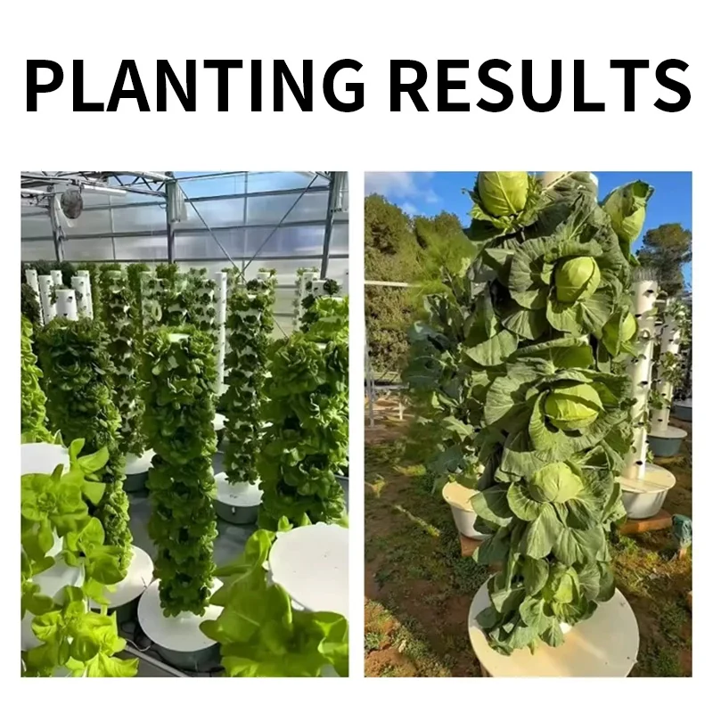 Hydroponic Tower - 9단계 수경 재배 키트 시스템, 발코니용