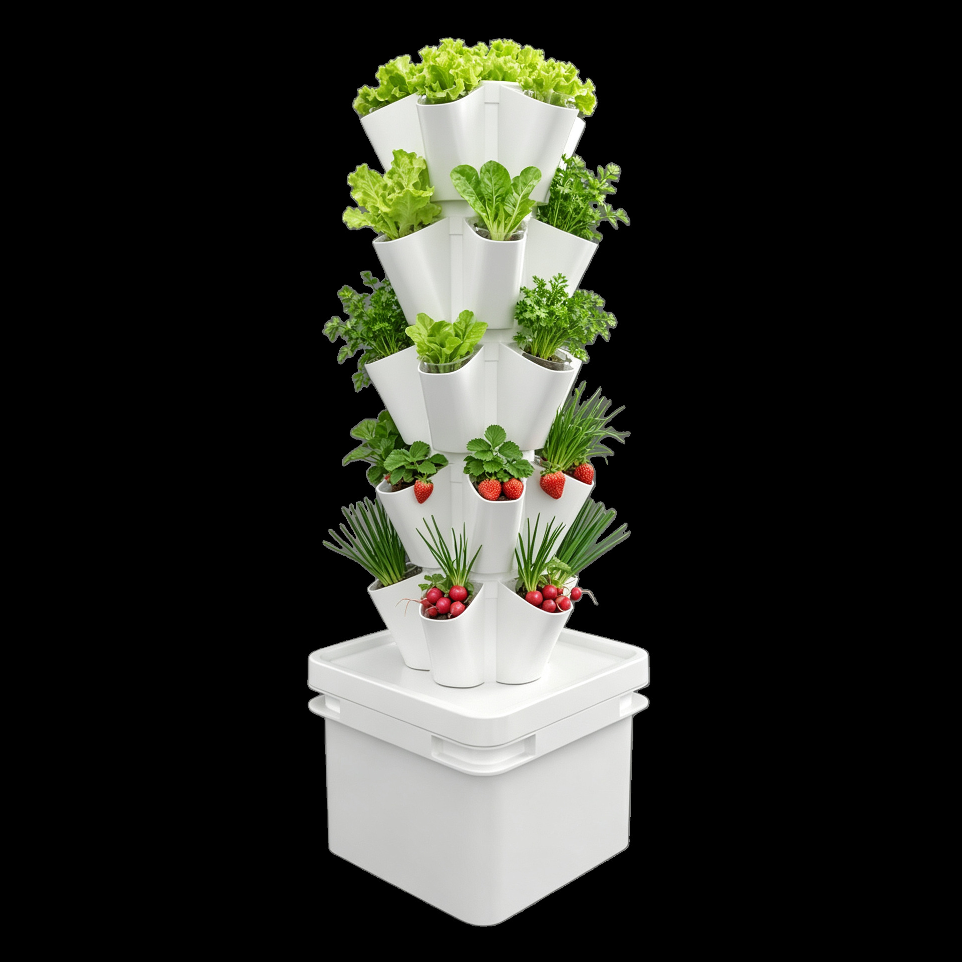 Hydroponic Tower - 8L 데스크탑 수경재배 타워 무토양 재배