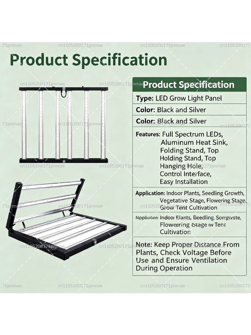 240W 360W 480W 접이식 식물 재배 조명, 실 - Plant Grow Light Full Spectrum 리뷰 및 가격