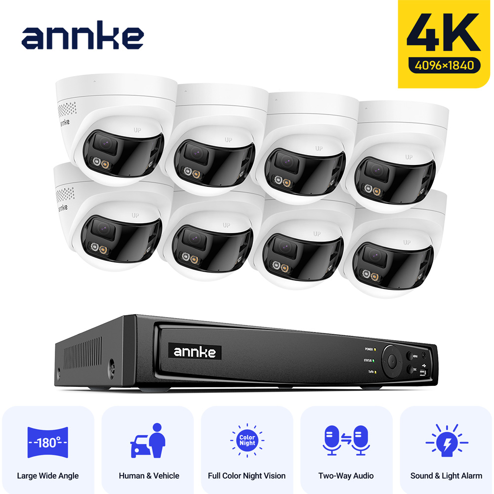ANNKE 4K 야외 비디오 보안 카메라 시스템 180 - Garden Camera 리뷰 및 가격
