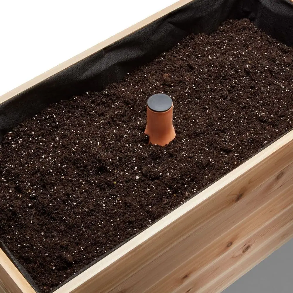 중간 크기의 높이형 정원 화단 및 화분용 자가 급수 세 - Self Watering Planter 리뷰 및 가격