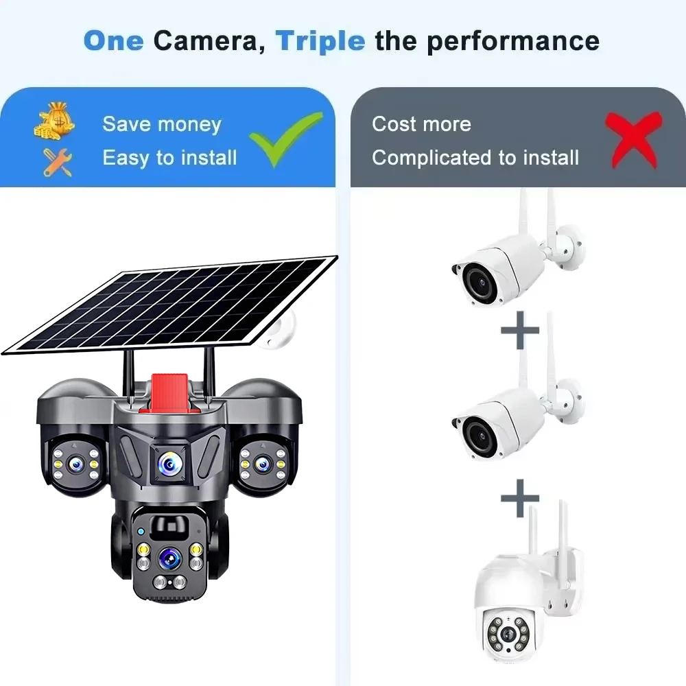 KERUI V380 Pro 야외 PTZ 6MP WIFI - Garden Camera 리뷰 및 가격