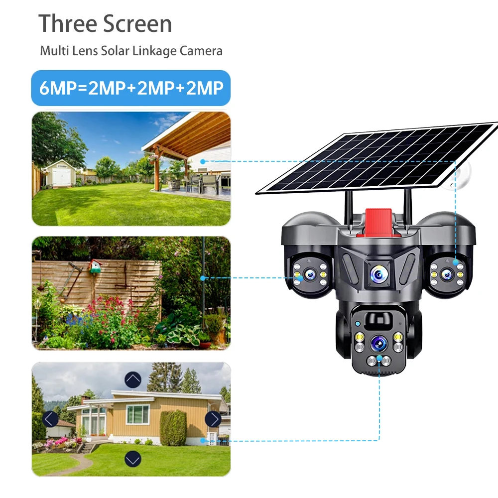 KERUI 야외 PTZ 6MP 4G SIM WIFI 태 - Garden Camera 리뷰 및 가격