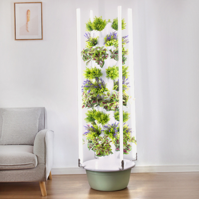 LED 식물 재배등을 갖춘 수직 수경 재배 타워, 지능 - Grow Light Led 리뷰 및 가격